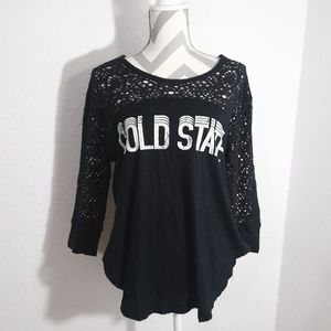 We the Free Long Sleeve Black Top Size S/P